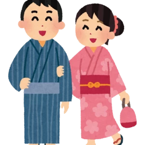 ゆかたの糊付け