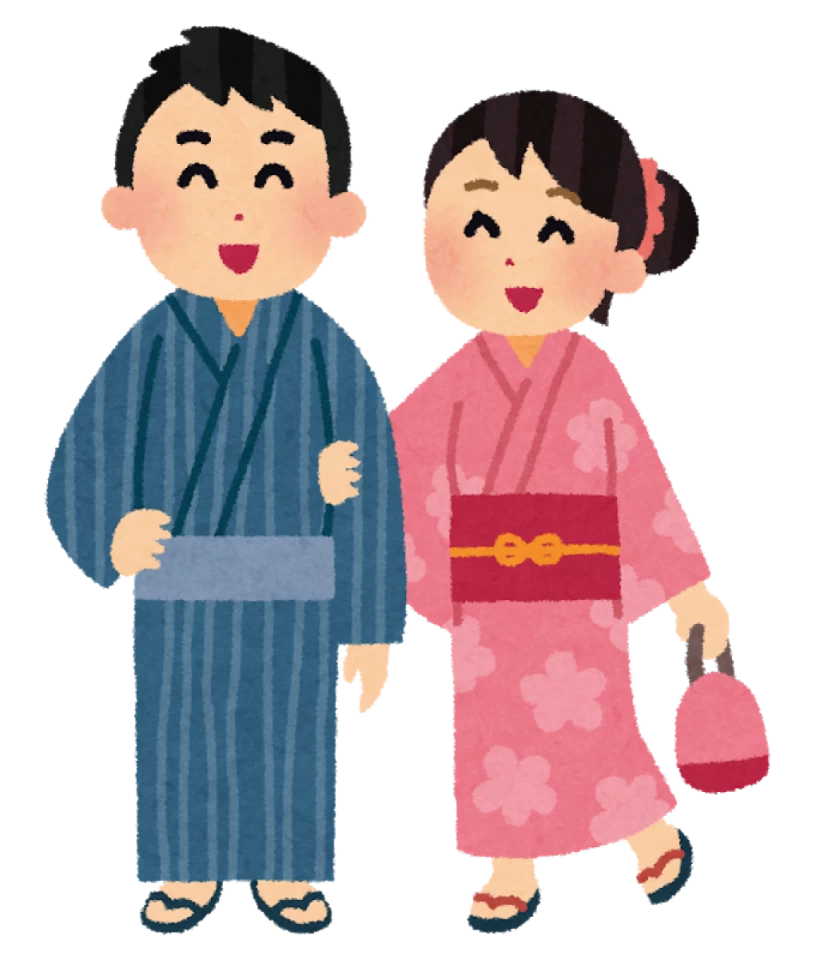 ゆかたの糊付け